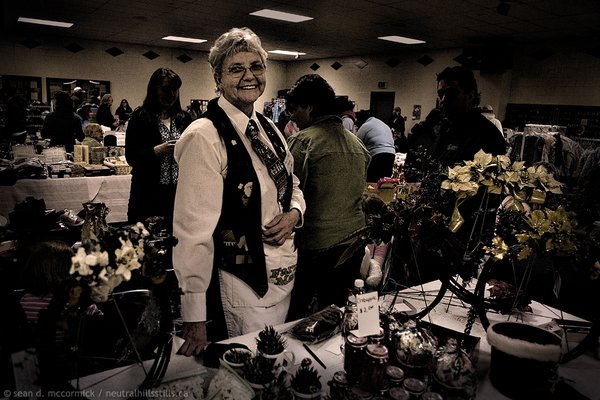 Hawking their wares: Country X-mas at the Consort Sportex