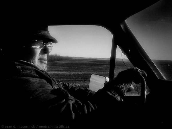 Dusty old farmer