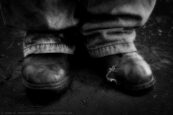 Walk a mile in his shoes