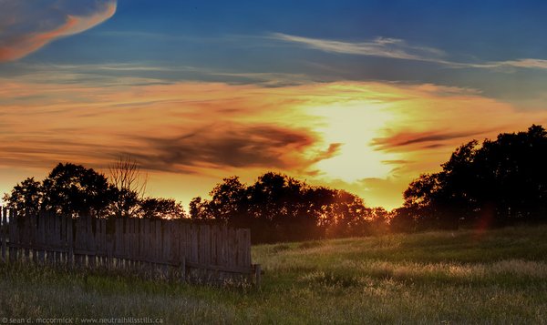 Sunset, Aug 23, 2008
