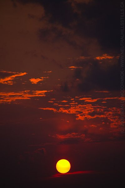 Sunset, Aug 03, 2009