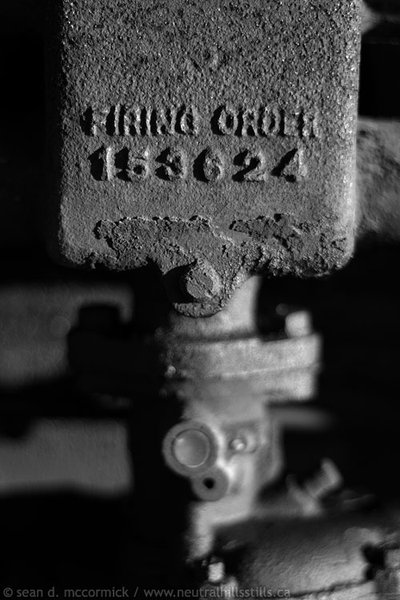 Cockshutt Deluxe 40: Firing order