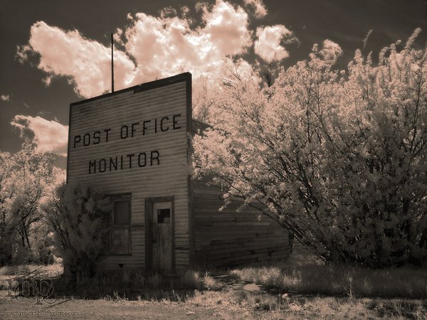 Monitor Post Office in Infrared