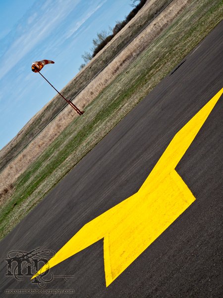 Oyen Airport Geocache Hunt: "Because I said so, that's Y!"