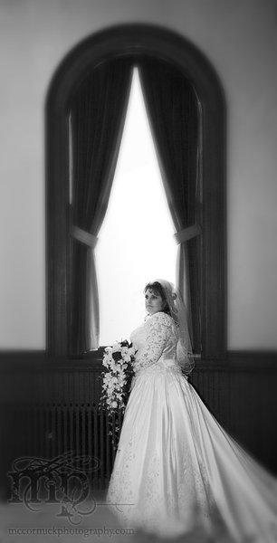 Kelly by the window