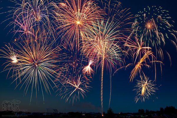 Fireworks: Dominion Day 2011, Consort, Alberta