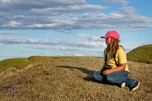 Monitor Mud Buttes 2011: Ash admiring the view