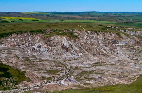 Jul 2011: Monitor Mud Buttes viewed from east