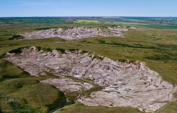 Jul 2011: Monitor Mud Buttes viewed from NE