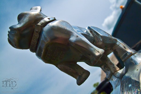 Dawson Creek Pioneer Village: Iconic Mack dog