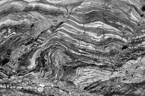 Monitor Mud Buttes 2011: Visible sediment layers [2 of 4]