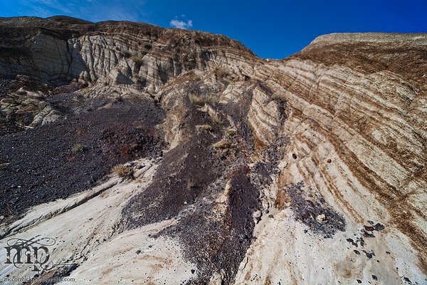 Monitor Mud Buttes 2011: Visible sediment layers [4 of 4 - Colour]