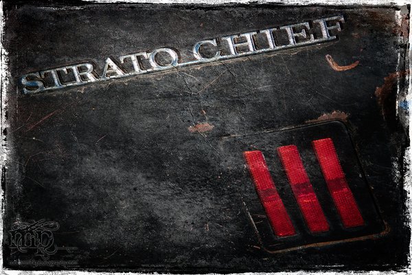Pontiac Strato Chief Name Plate