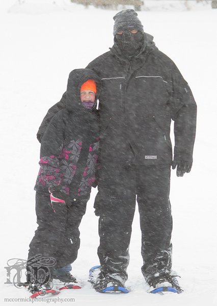 Snowshoeing, Jan 2011