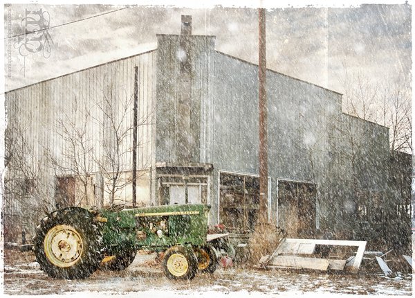 Don's Garage, Altario, AB: X-mas 2012