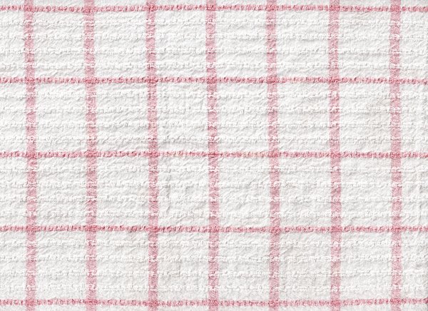 Texture : Red & White Plaid Tea Towel