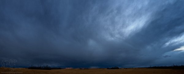 March 16, 2012: Incoming Prairie Storm at Dusk