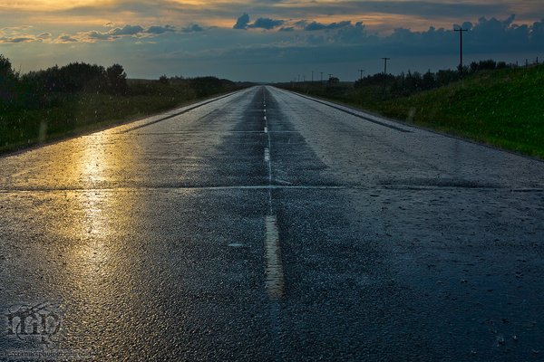 Jul 12, 2012 - Looking east down Hwy 12 at onset