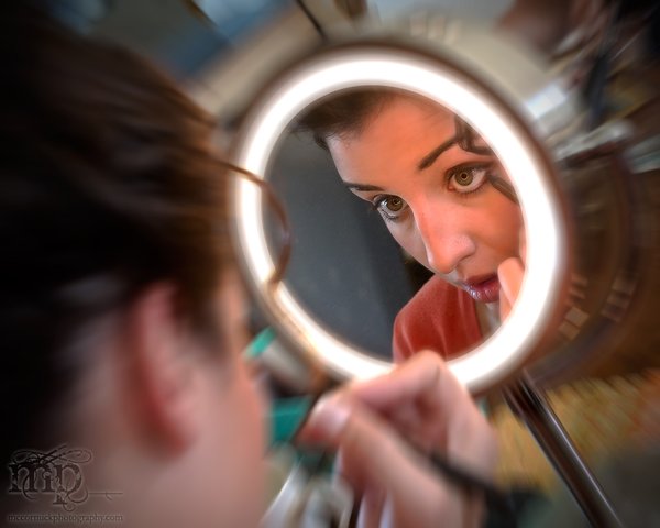 McBain Wedding: Herself Getting Ready