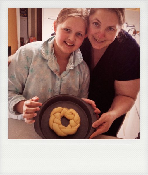 Mom and Ash Baking