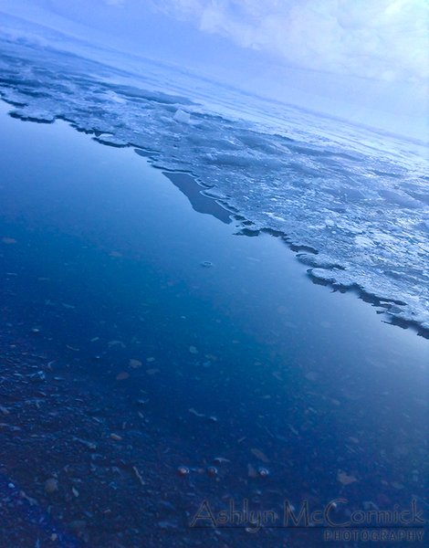 Spring Melt 2013: Puddle Oceanscape