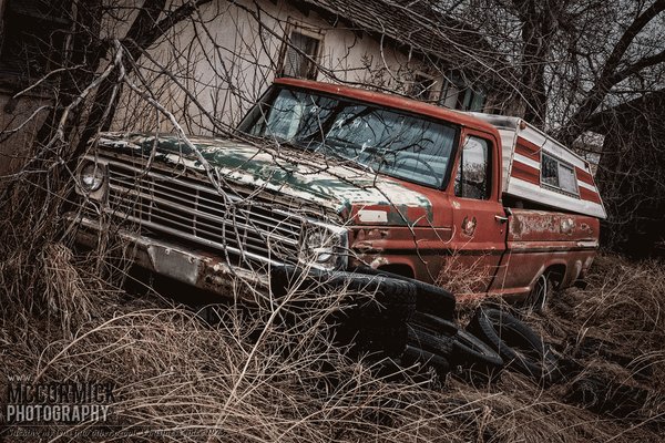 If it weren't for bad truck, he'd have no truck at all.