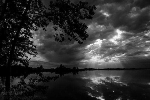 Fox Lake : 2015-06-09 : God Beams 4 of 5
