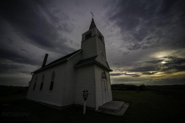 St. Peter's Lutheran Church near Scapa, AB
