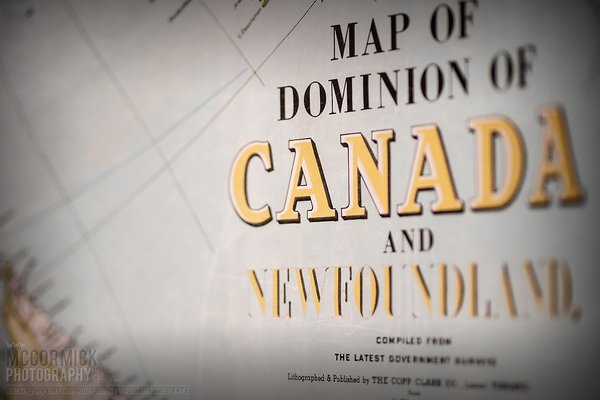 Map of the Dominion of Canada and Newfoundland
