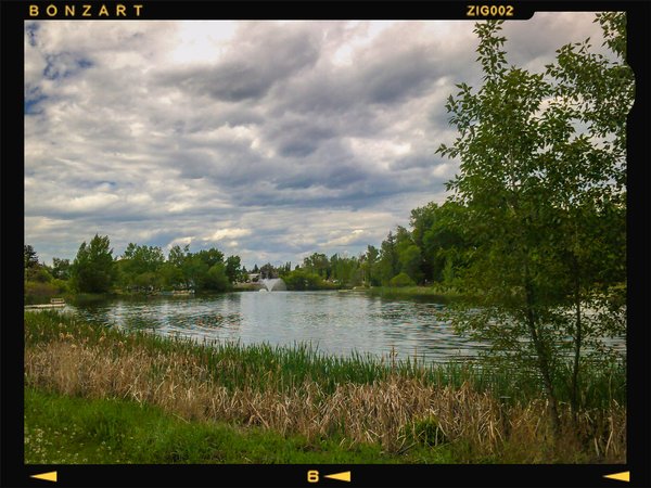 The long view, Kinsmen Park, Strathmore, AB, 2024-06-11