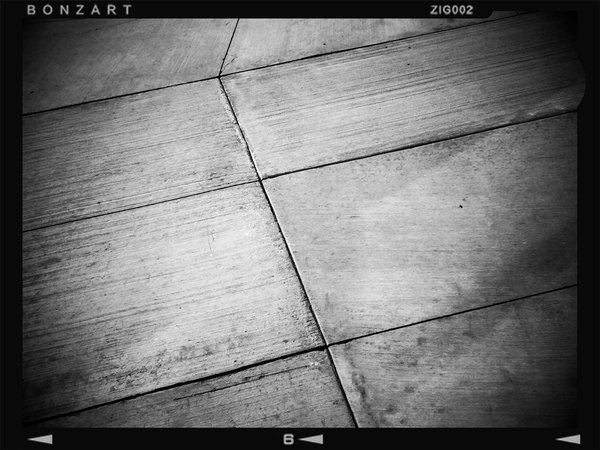 Pavement, Municipal Building, Strathmore, Alberta, 2024-03-15