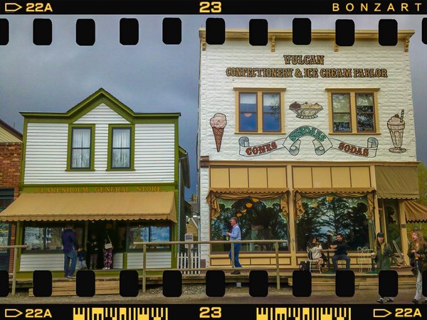 General store and ice cream shop, Heritage Park, Calgary, AB, 2024-05-25