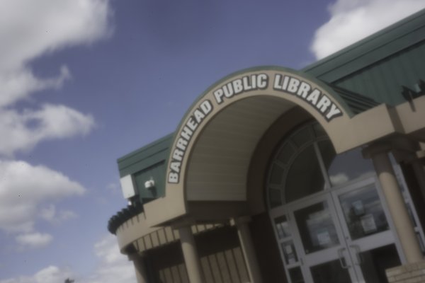 Entry Arch, Barrhead Library