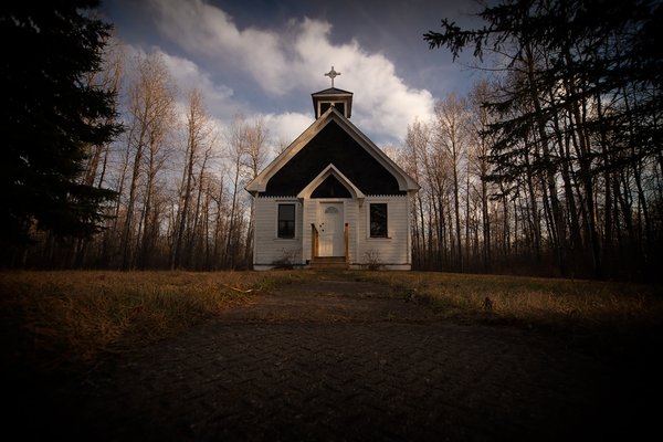 Pioneer Memorial Church, Thunder Lake, Alberta (2 of 3)