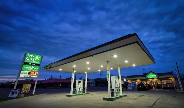 Fas Gas, Barrhead, AB, 2020-06-11