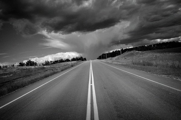 On the road north to Alberta Beach, AB, 2020-07-06