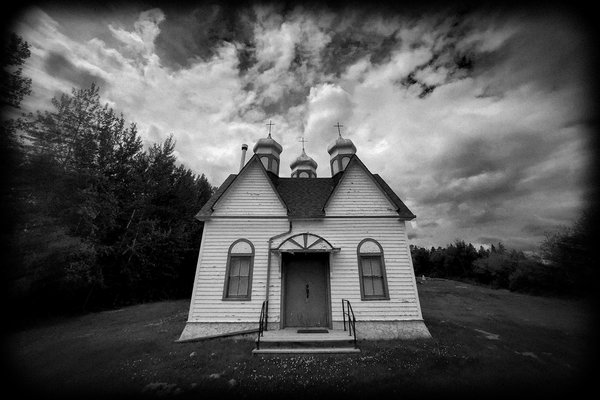 St. George's Ukranian Catholic Church 2 of 2, Onoway, Alberta, July 19, 2020