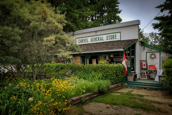 Carvel General Store, Parkland County, Carvel, Alberta, 2020-07-19