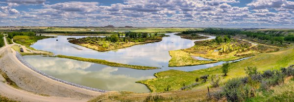 Wyndham-Carseland Provincial Park Panorama, May 29, 2021