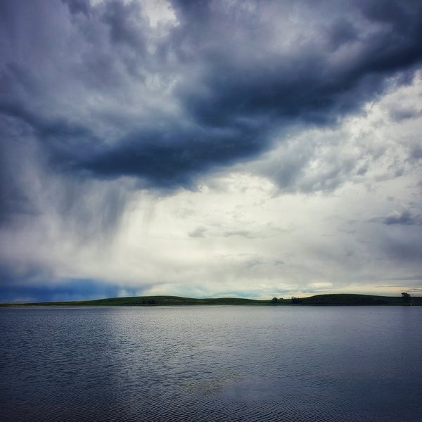 Storm Image Captured Next to World's Most Offensive Smelling Feedlot.