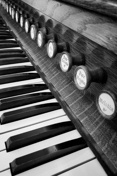Organ, Historical Museum, Vulcan, Alberta, July 09, 2021