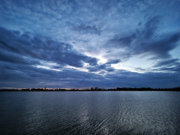 Sunset, Gray's Pond, Fading Light, 2022-05-01