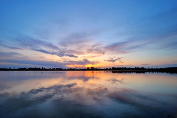 Gray's Pond, Sunset, 2022-05-02