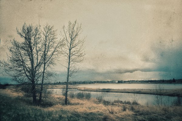 Storm southwest of Gray's Pond.