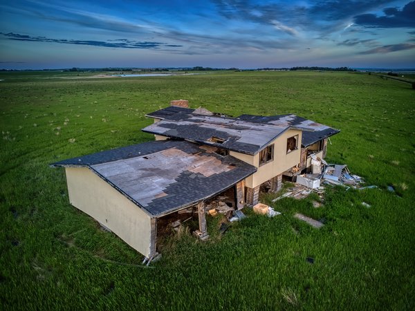 Derelict Home, Outskirts of Strathmore, AB, 2022-06-21