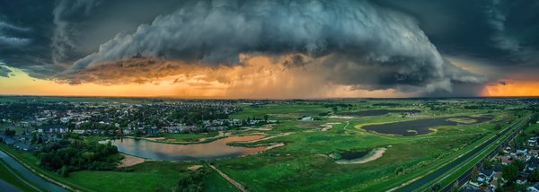 So That's Why We Got Tornado Warnings, Incoming Storm, Strathmore AB, 2022-06-28