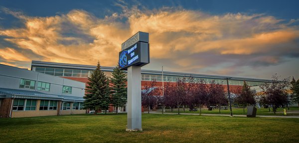 Sunset 01, Strathmore High, Strathmore, Alberta, 2022-08-31