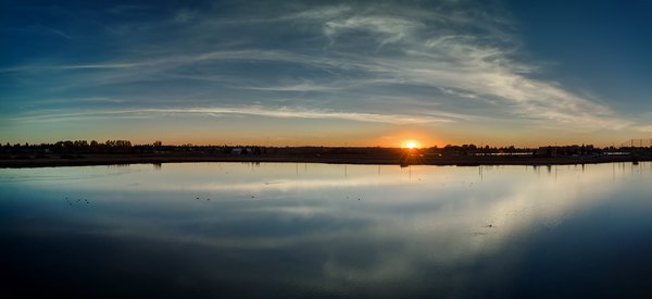 Understated Sunset, Gray Park, Strathmore, AB, 2022-10-16