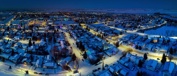 Forty Minutes After Sunset, Strathmore, AB, 2022-12-14