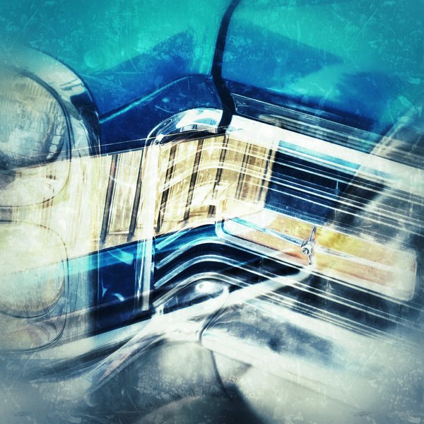 Cadillac, That's One Lit Grill, Double Exposure, Spruce Grove, Alberta, 2023-04-22